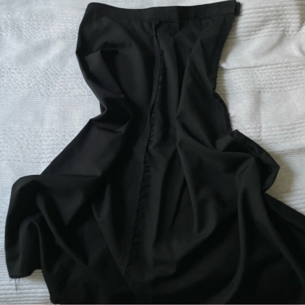 Comme Des Garçons Black Midi Skirt